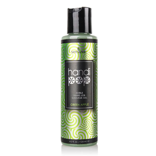Sensuva(美國) Handipop Hand Job Massage Gel可食用潤滑油 芒果味125ml - 18funstore
