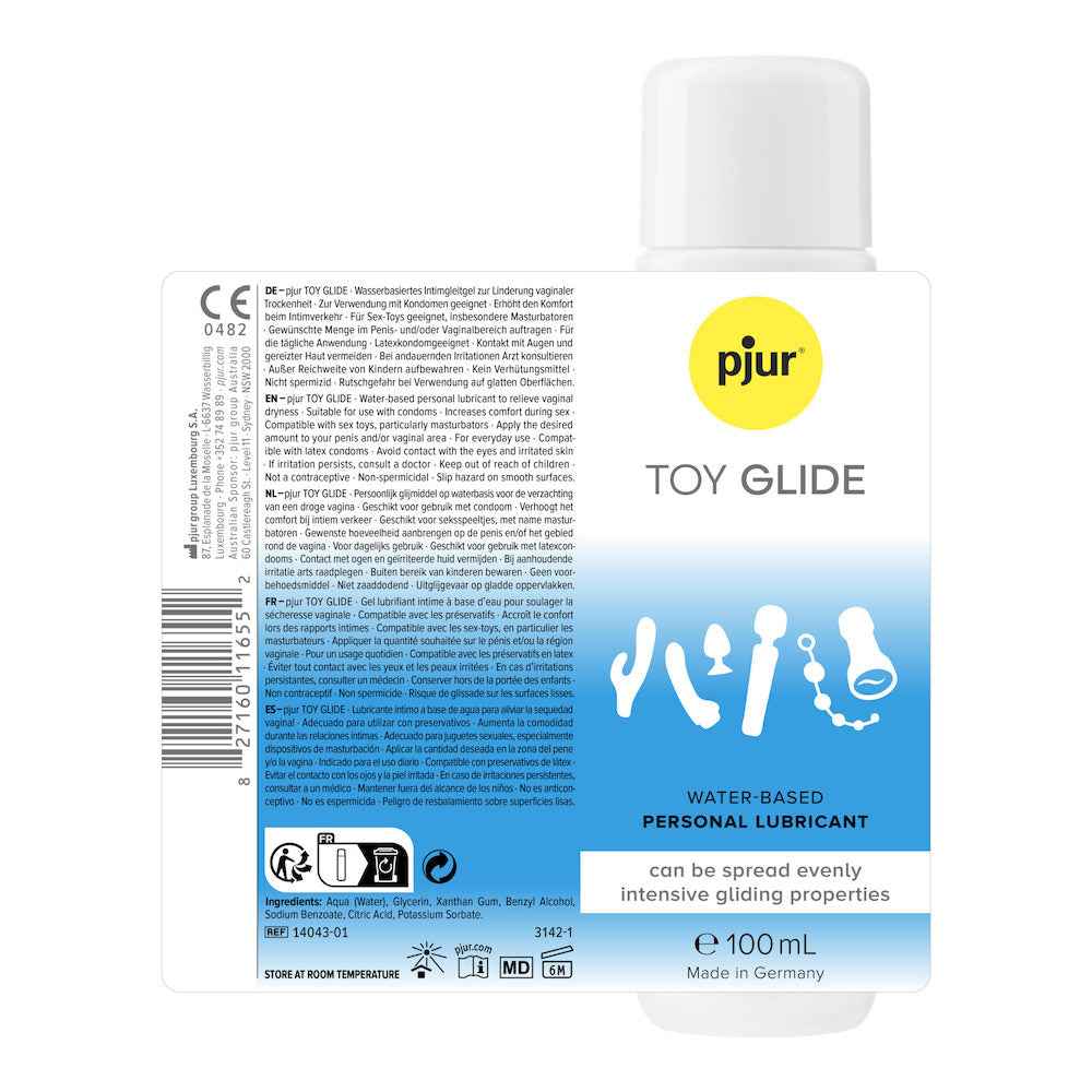 Pjur
Toy Glide 玩具專用長效水性潤滑液 - 100ml