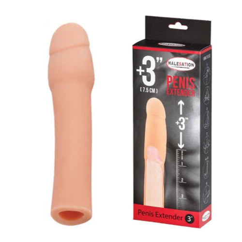 Malesation(美國) Penis Extender 陰莖延長延時套 | 香港 Sex Toy 成人情趣商品 - 18FUN 旺角大埔