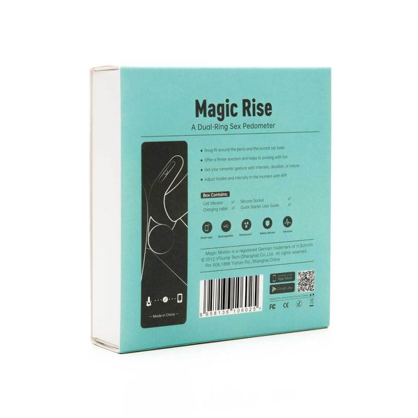 Magic Motion魅動RISE崛起 綠松石色 APP控制智能可穿戴鎖精環
