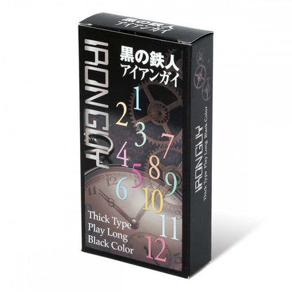 Japan Medical(日本) 黑之鐵人 乳膠安全套 12片裝