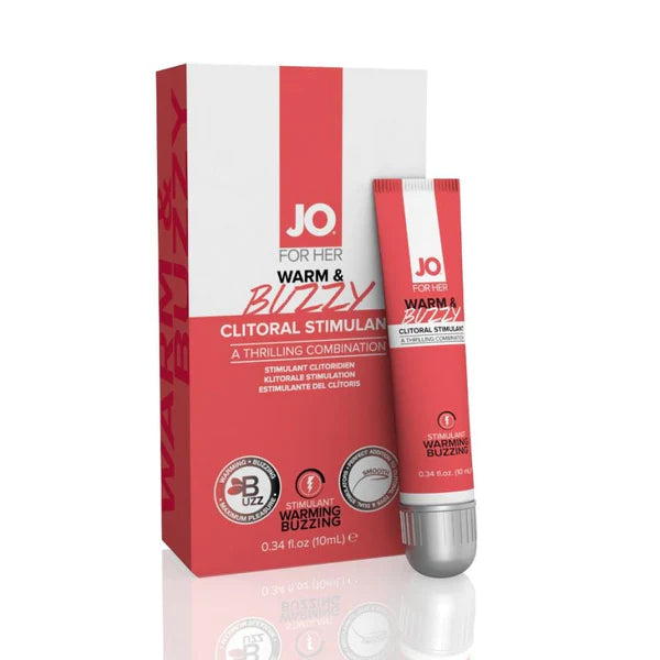 System Jo(美國) Jo Warm & Buzzy 有機矽 溫感震動陰蒂高潮凝露 10ml