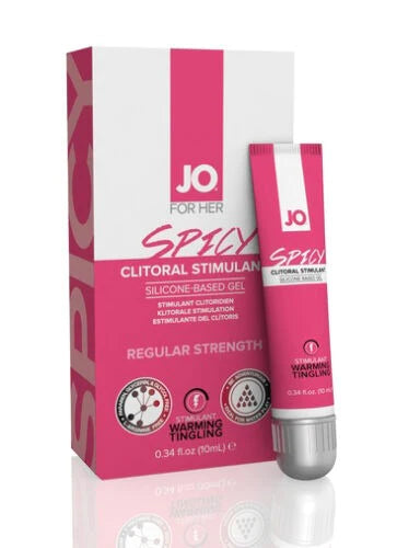 System Jo(美國) Spicy Clitoral Stimulant 有機矽 溫感震動陰蒂高潮凝露 10ml