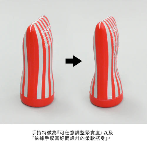 TENGA(日本)U.S. SOFT TUBE CUP 可擠捏飛機杯(加大版)