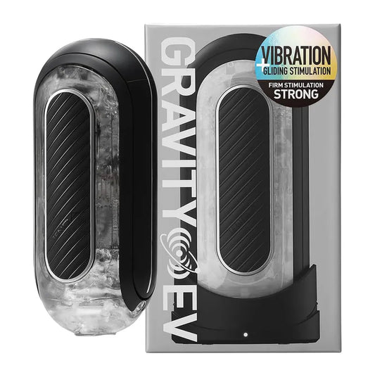 Tenga Flip 0 (Zero) Gravity EV 【震動版】神級旗艦飛機杯 - 黑色刺激版