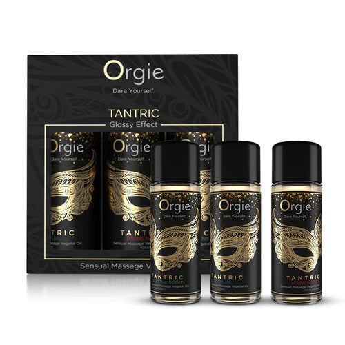 Orgie(葡萄牙) TANTRIC Divine Nectar調情迷你按摩油 3件套裝