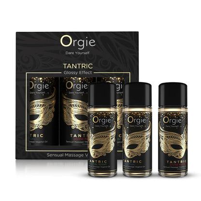 Orgie(葡萄牙) TANTRIC Divine Nectar調情迷你按摩油 3件套裝