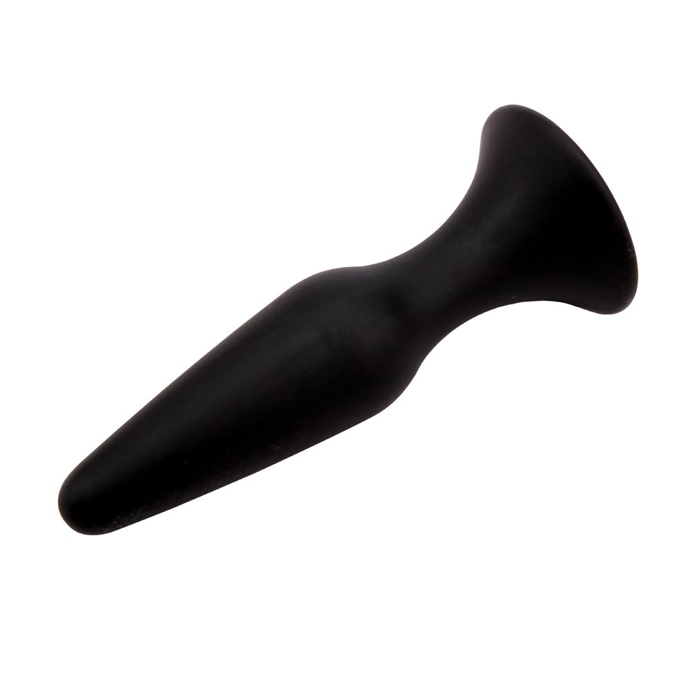 CHISA - Black Mont - 4.5'' L Silicone Plug 矽膠後庭塞 大碼