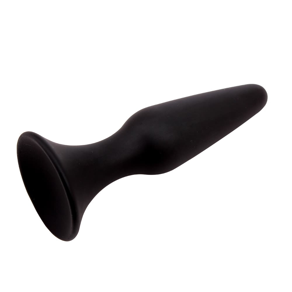 CHISA - Black Mont - 4.5'' L Silicone Plug 矽膠後庭塞 大碼