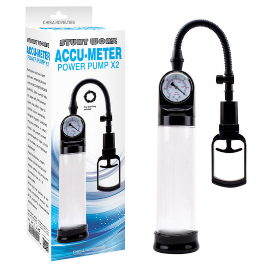 CHISA - Accu-Meter Power Pump X2 男士增大泵