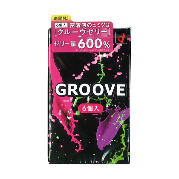 OKAMOTO 岡本(日本) GROOVE 乳膠安全套 6片裝