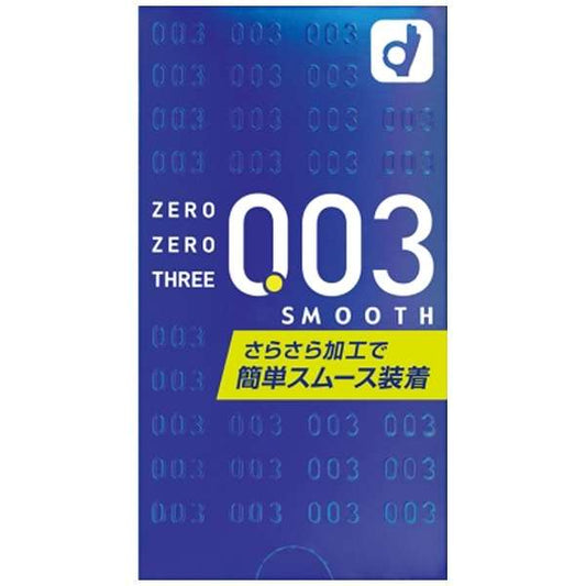 Okamoto 岡本(日本)0.03 平滑(日本版) 乳膠安全套 10片裝