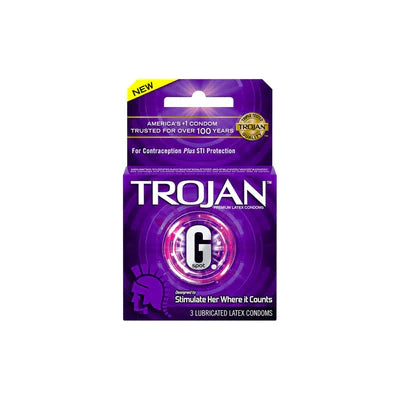 Trojan(美國) G. Spot G點安全套 (3片裝) | 香港 Sex Toy 成人情趣商品 - 18FUN 旺角大埔