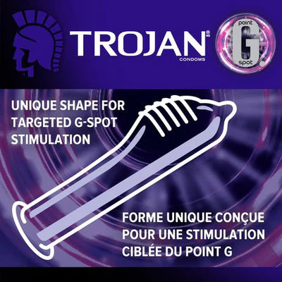 Trojan(美國) G. Spot G點安全套 (3片裝) | 香港 Sex Toy 成人情趣商品 - 18FUN 旺角大埔