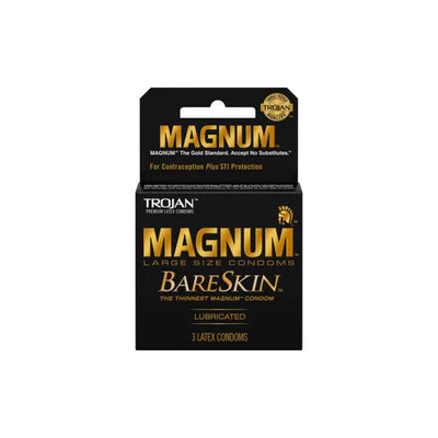 Trojan(美國) Magnum Bareskin超薄乳膠安全套 3片裝