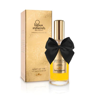 Bijoux Indiscrets(西班牙) 可食用溫感按摩油 焦糖海鹽味 100ml