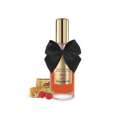 Bijoux Indiscrets(西班牙) 可食用溫感按摩油 草莓蜜糖味 100ml