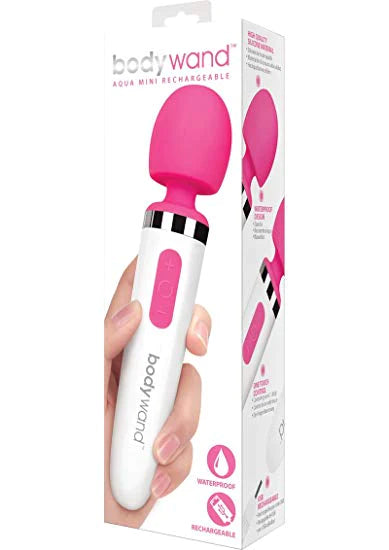 Bodywand(美國)Aqua Silicone Wand Massager 8段變頻按摩棒 (粉色)