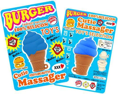 BURGERJAPAN(日本)BURGER SOFT BABE 雪糕型震動器blue