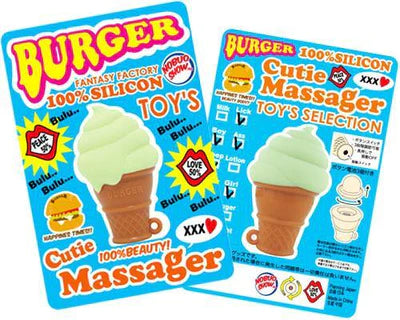 BURGERJAPAN(日本)BURGER SOFT BABE 雪糕型震動器 green