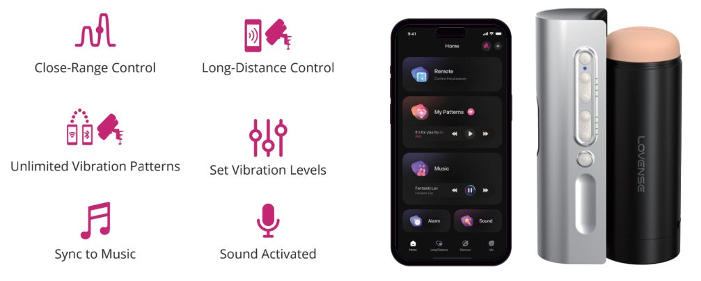 Lovense
Solace Pro App控制互動飛機杯