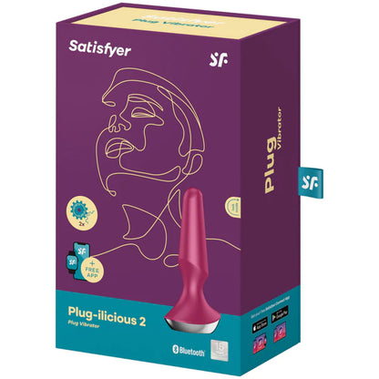 Satisfyer(德國) Plug-ilicious 2 智能APP 遙控後庭震動棒