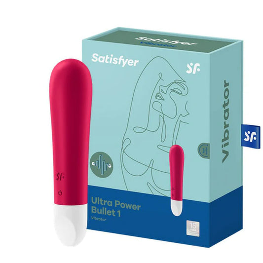 Satisfyer(德國) Ultra Power Bullet 1 超強力震動器 紅色