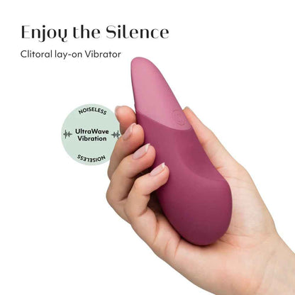 Womanizer
Vibe UltraWave 靜音振動陰蒂按摩器 - 暗粉