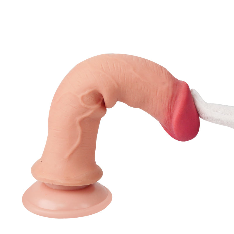 Penis toys FB2406仿真陽具人體皮膚質感專業質量假陽具19cm