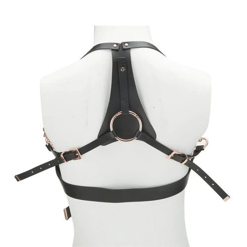 SECRET KISSES(英國) 2 Ways To Wear Strap On Harness 皮革束帶