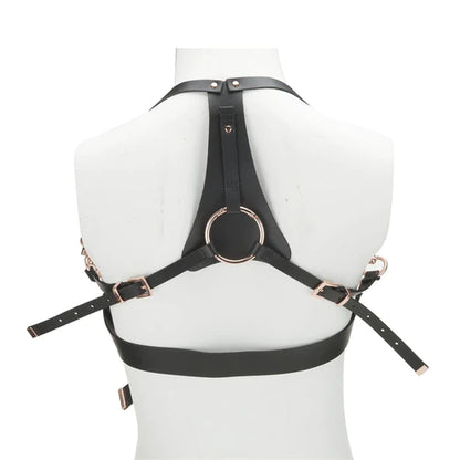 SECRET KISSES(英國) 2 Ways To Wear Strap On Harness 皮革束帶