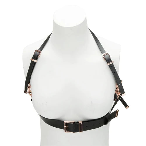 SECRET KISSES(英國) 2 Ways To Wear Strap On Harness 皮革束帶