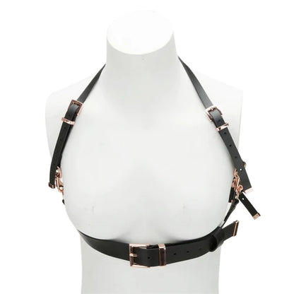 SECRET KISSES(英國) 2 Ways To Wear Strap On Harness 皮革束帶