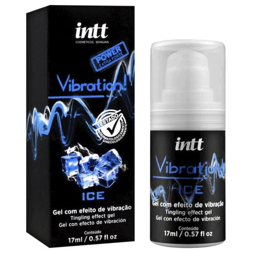 Intt(巴西) Vibration 可舔震動式熱感高潮液 增強版 (冰爽) 17ml