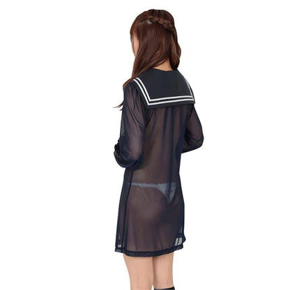 STARFIRE(日本)EROX 透明水手連衣裙