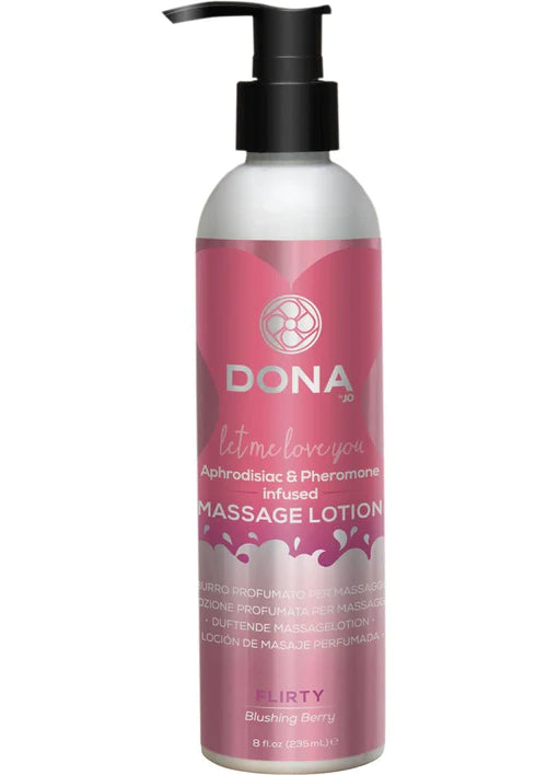 DONA by JO(美國) 費洛蒙按摩乳霜 系列香 甜野莓 235ml