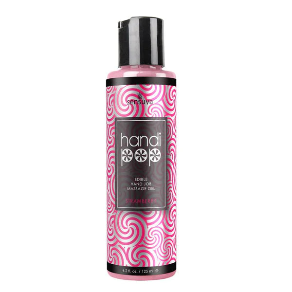 Sensuva(美國) Handipop Hand Job Massage Gel可食用潤滑油 芒果味125ml - 18funstore