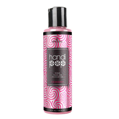 Sensuva(美國) Handipop Hand Job Massage Gel可食用潤滑油 芒果味125ml - 18funstore