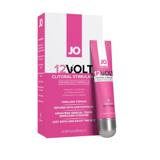 System JO(美國) 12Volt 陰蒂震動高潮凝露 (10ml)