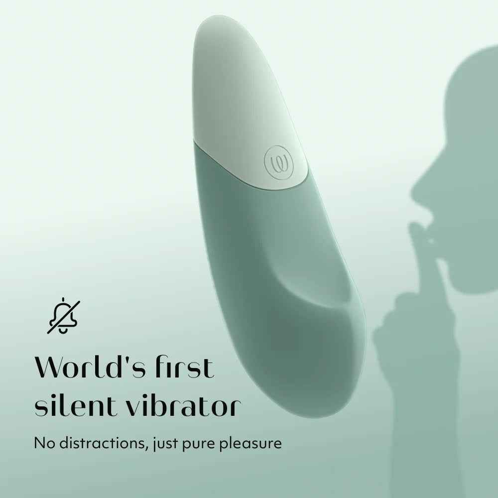 Womanizer
Vibe UltraWave 靜音振動陰蒂按摩器 - 淡綠
