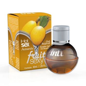 Intt(巴西) Fruit Sexy Amarula 可食用溫感水溶性潤滑液 (馬魯拉水果) 40ml