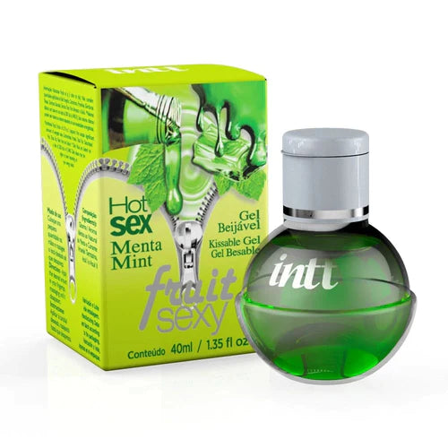 Intt(巴西) Fruit Sexy Menta 可食用溫感水溶性潤滑液 (薄荷味) 40ml