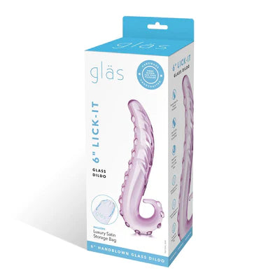 Glas(美國) 6吋 Lick-it Glass Dildo 假陽具