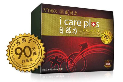 (天然偉哥)VTOX威特爾 i Care Plus+ 自然力 活力飲料延時沖包劑