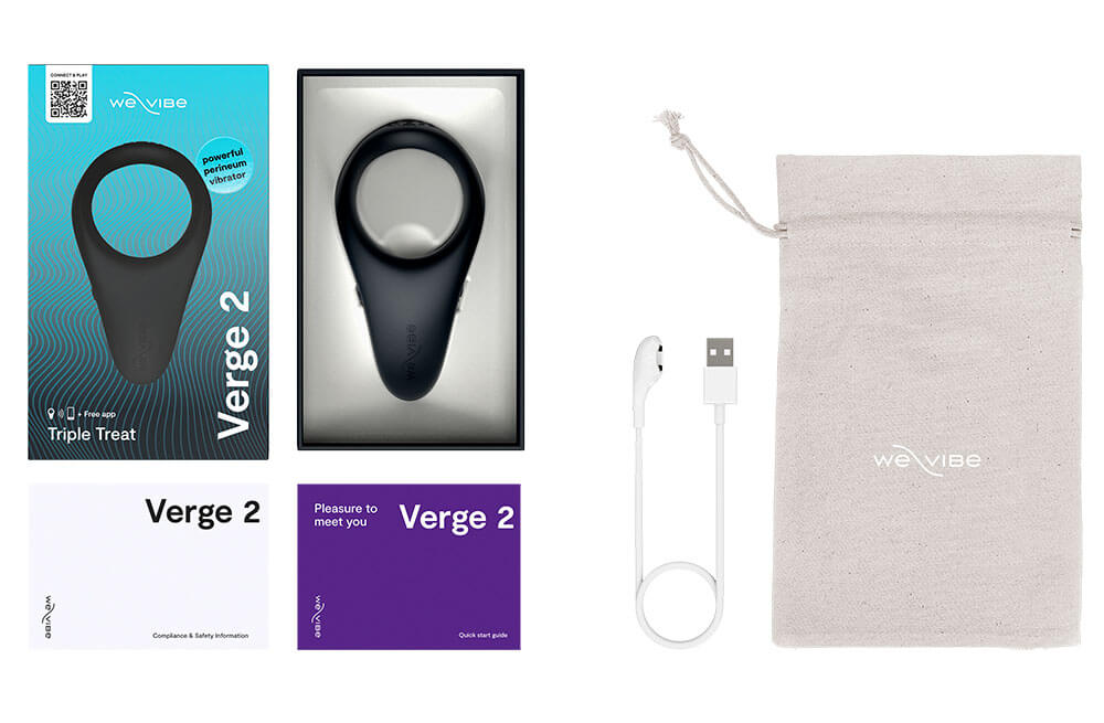 We-Vibe
Verge 2 震動環 - 黑色 | 香港 Sex Toy 成人情趣商品 - 18FUN 旺角大埔