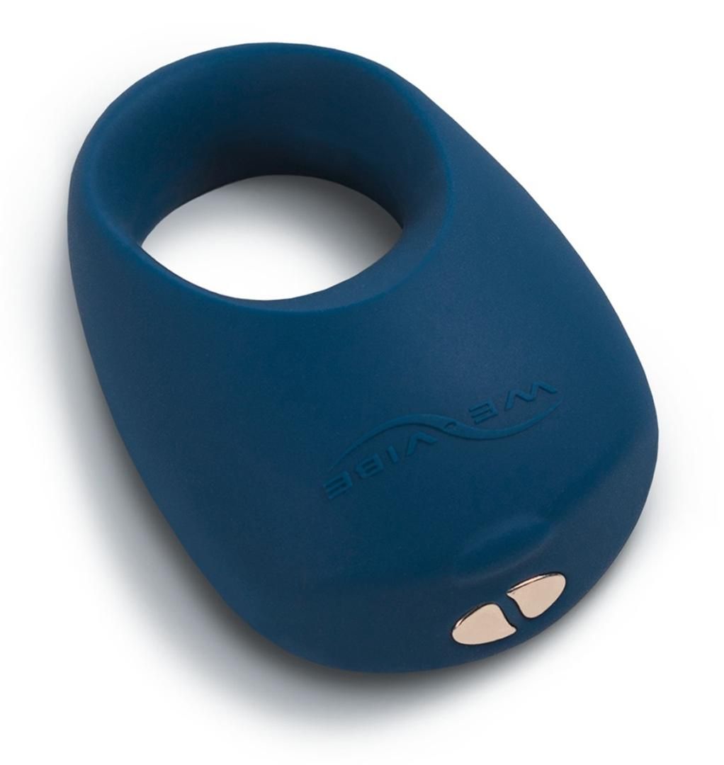 蓝色We-Vibe Pivot Ring震动环，18funstore品牌，展示产品的外观和设计细节