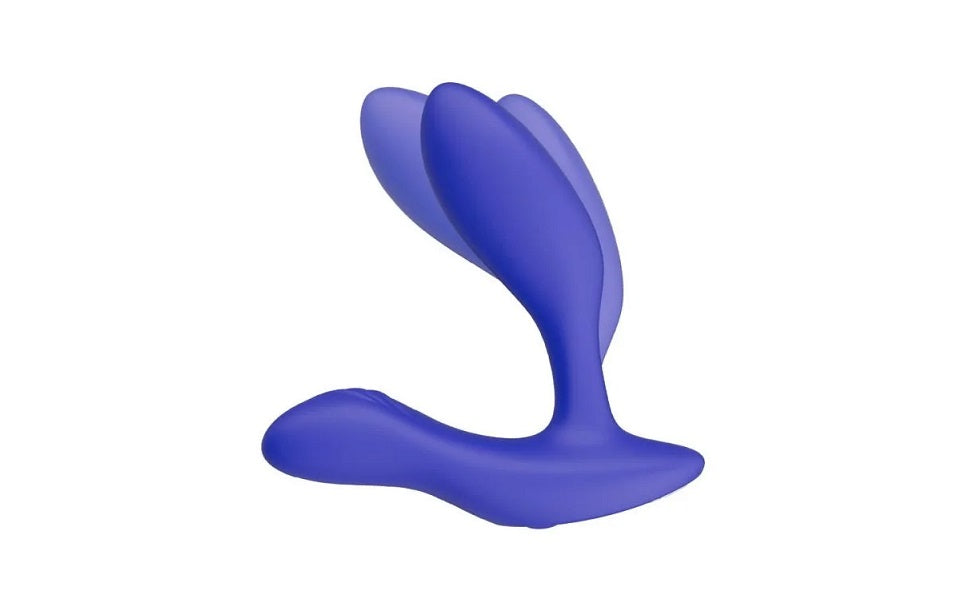 皇家藍色We-Vibe Vector Plus震動式前列腺按摩器，成人情趣用品，柔軟光滑設計自然舒適