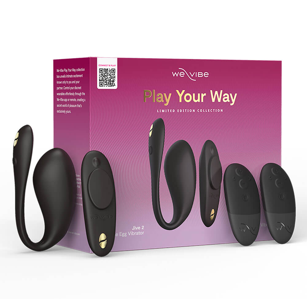 We-vibe
Play Your Way 套裝 (Jive 2 穿戴式G點震動器 & Moxie+ 穿戴式內褲震動器) - 黑色 | 香港 Sex Toy 成人情趣商品 - 18FUN 旺角大埔