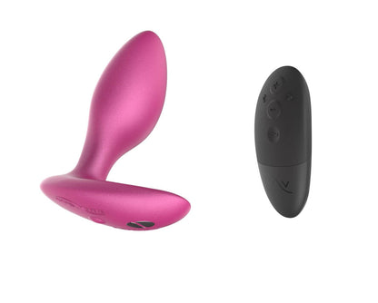 粉紅色We-Vibe Sync Lite情侶共用震動器，展示產品的外觀與設計細節