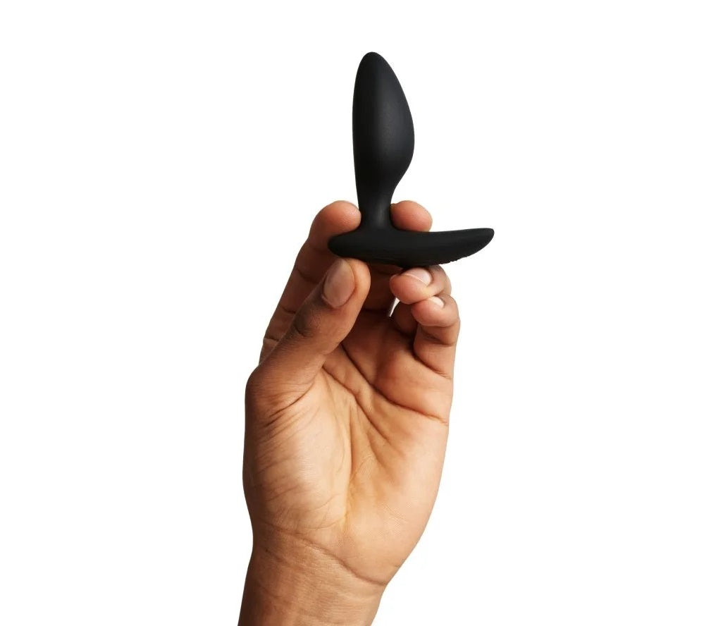 黑色We-Vibe Ditto+ 遙距後庭震動器，柔軟設計與遠程控制功能的成人用品圖像